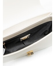 YNOT LUCY Borsa a tracolla con flap white - Borse Donna - 5