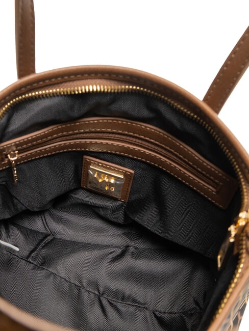 AUDREY Borsa shopping piccola tabacco - Borse Donna