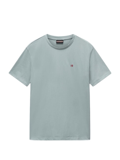 SALIS T-Shirt in cotone green mil - T-shirt Uomo