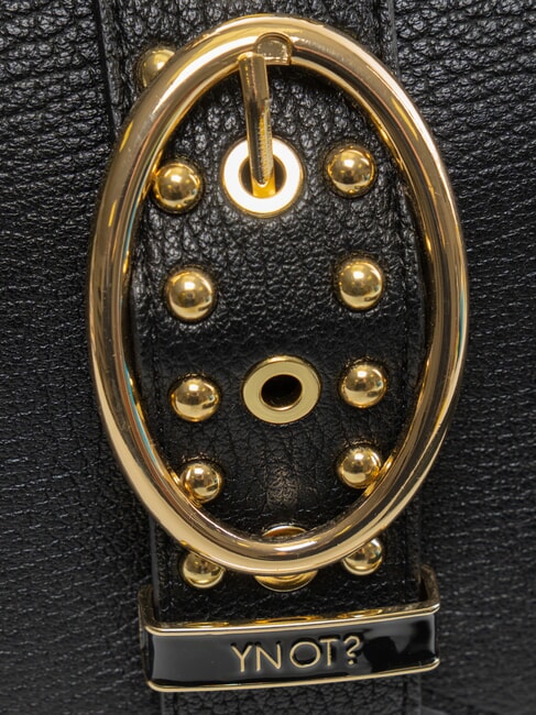 ROCKER Borsa a tracolla con borchiette NERO - Borse Donna