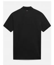 NAPAPIJRI ELBAS JERSEY Polo cotone micrologo black 041 - Polo Uomo - 6