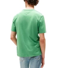 TOMMY HILFIGER TH T-shirt a maniche corte in cotone fort green - T-shirt Uomo - 2