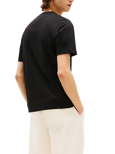 TH T-shirt monogram logo black - T-shirt Uomo