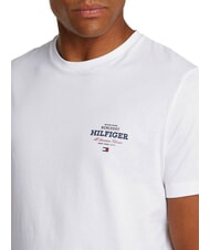 TOMMY HILFIGER TH T-shirt con stampa white - T-shirt Uomo - 3