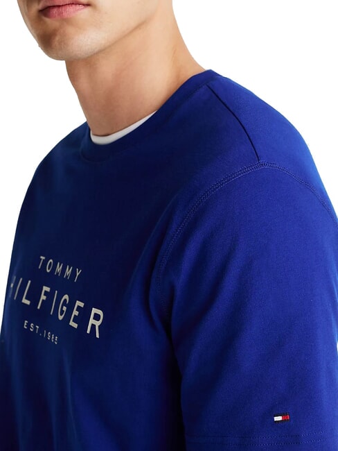 TH T-shirt maniche corte in cotone wedge blue - T-shirt Uomo