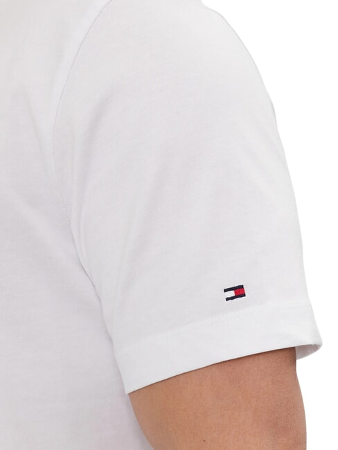 TH T-shirt maniche corte con ricami white - T-shirt Uomo