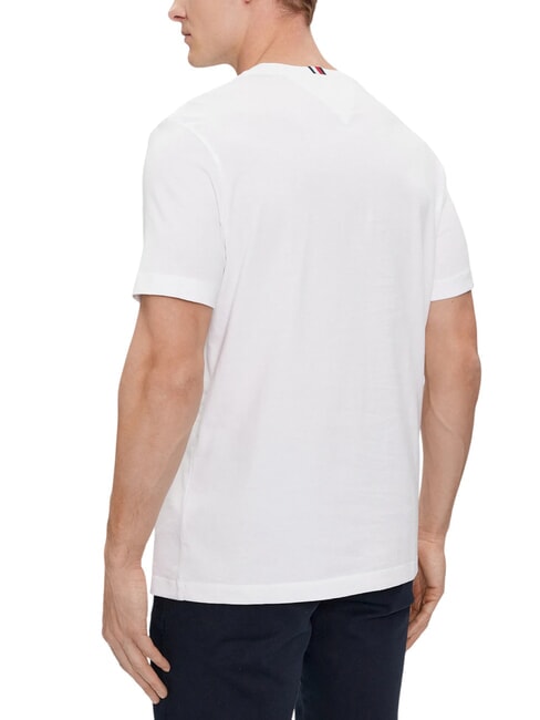 TH T-shirt maniche corte con ricami white - T-shirt Uomo