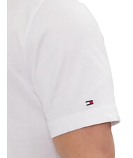 TOMMY HILFIGER TH T-shirt maniche corte con ricami white - T-shirt Uomo - 4