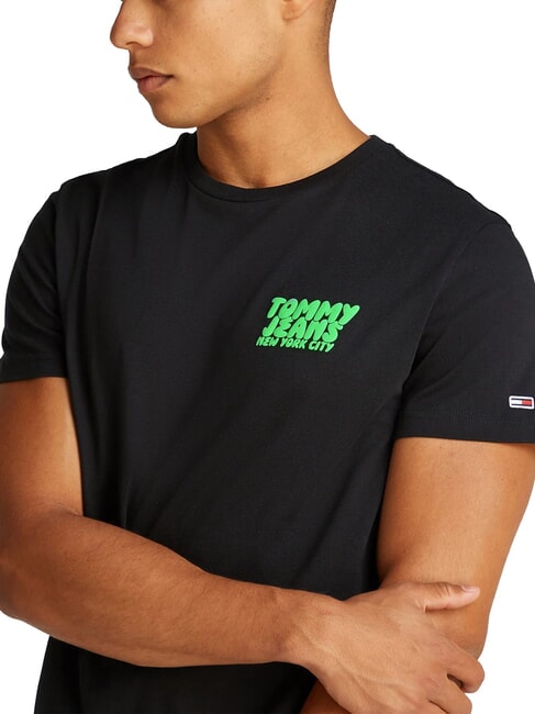 TH JEANS T-shirt a maniche corte black - T-shirt Uomo