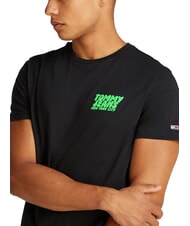 TOMMY HILFIGER TH JEANS T-shirt a maniche corte black - T-shirt Uomo - 3