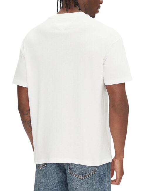 TH JEANS T-shirt manica corta maxi stampa ecru - T-shirt Uomo