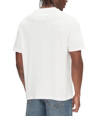 TOMMY HILFIGER TH JEANS T-shirt manica corta maxi stampa ecru - T-shirt Uomo - 2