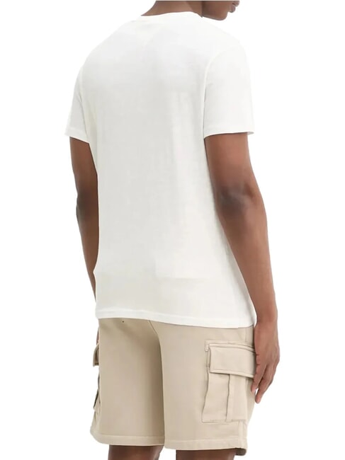 TH JEANS T-shirt manica corta stampa grafica ecru - T-shirt Uomo