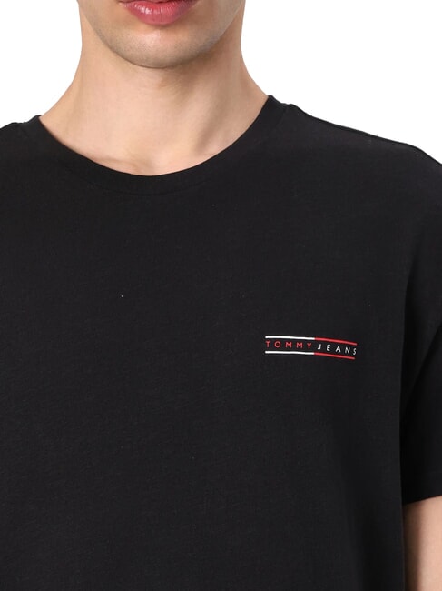 TH JEANS T-shirt manica corta stampa grafica black - T-shirt Uomo