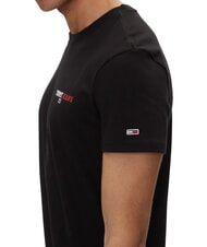 TOMMY HILFIGER TH JEANS T-shirt manica corta con stampa black - T-shirt Uomo - 4