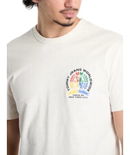 TOMMY HILFIGER TH JEANS T-shirt manica corta regular fit oat marl htr - T-shirt Uomo - 3