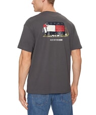 TOMMY HILFIGER TH JEANS T-shirt maniche corte relaxed fit - T-shirt Uomo