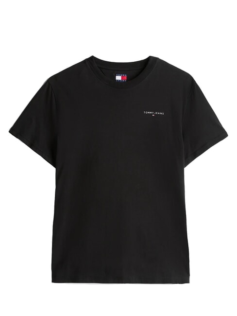TH JEANS T-shirt maniche corta stampa logo black - T-shirt Uomo