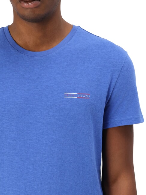 TH JEANS T-shirt manica corta stampa grafica tempo blue - T-shirt Uomo