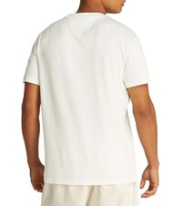 TOMMY HILFIGER TH JEANS T-shirt a maniche corte in cotone ecru - T-shirt Uomo - 2