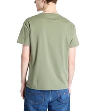 TOMMY HILFIGER TH JEANS T-shirt a maniche corte in cotone aruba green - T-shirt Uomo - 2