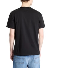 TOMMY HILFIGER TH JEANS T-shirt manica corta regular fit black - T-shirt Uomo - 2