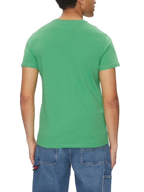 TH JEANS T-shirt maniche corte stampa logo coastal green - T-shirt Uomo