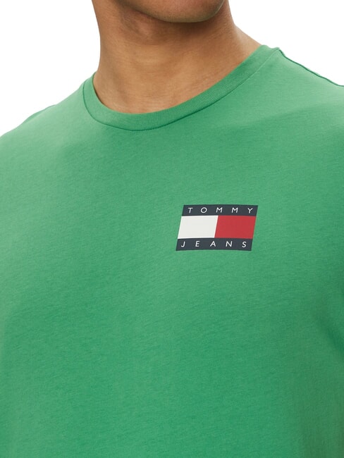 TH JEANS T-shirt maniche corte stampa logo coastal green - T-shirt Uomo