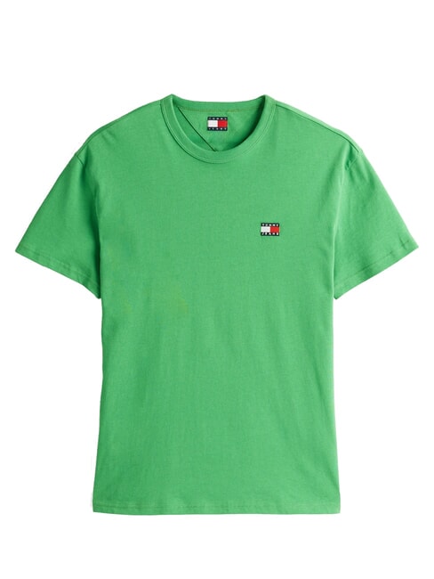 TH JEANS T-shirt maniche corte ricamo logo coastal green - T-shirt Uomo
