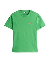 TOMMY HILFIGER TH JEANS T-shirt maniche corte ricamo logo coastal green - T-shirt Uomo - 4