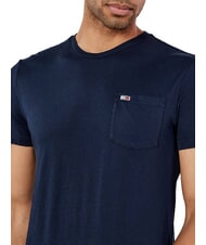TOMMY HILFIGER TH JEANS T-shirt a maniche corte con taschino dark night navy - T-shirt Uomo - 3