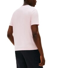 TOMMY HILFIGER TH JEANS T-shirt slim fit in cotone precious pink - T-shirt Uomo - 2