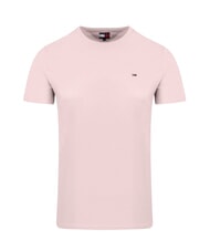 TOMMY HILFIGER TH JEANS T-shirt slim fit in cotone precious pink - T-shirt Uomo - 4