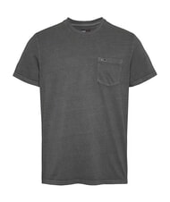 TOMMY HILFIGER TH JEANS T-shirt a maniche corte con taschino washed black - T-shirt Uomo - 4