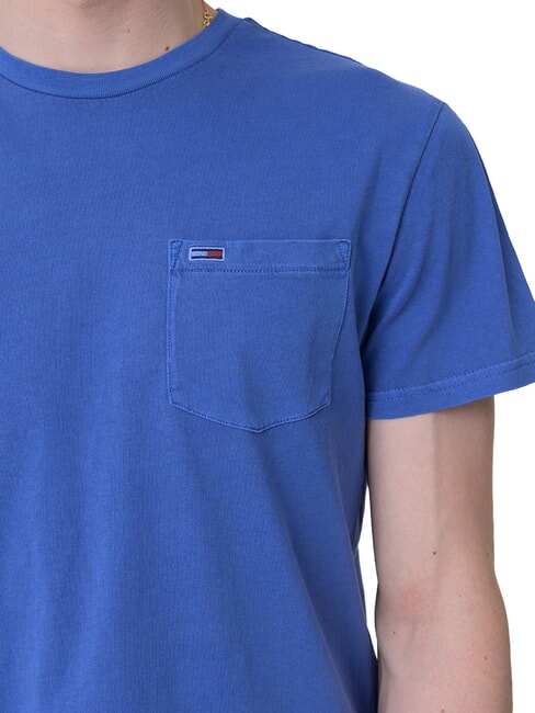 TH JEANS T-shirt a maniche corte con taschino tempo blue - T-shirt Uomo