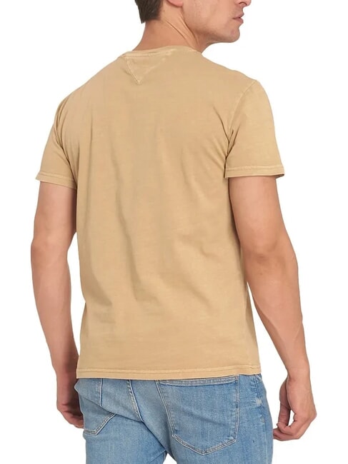 TH JEANS T-shirt a maniche corte con taschino relic tan - T-shirt Uomo