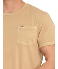 TOMMY HILFIGER TH JEANS T-shirt a maniche corte con taschino relic tan - T-shirt Uomo - 3