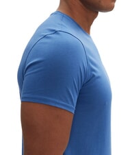 TOMMY HILFIGER TH JEANS T-shirt slim fit in cotone tempo blue - T-shirt Uomo - 4