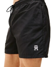 TOMMY HILFIGER TH Costume boxer monogram logo black - Costumi da bagno Uomo - 3