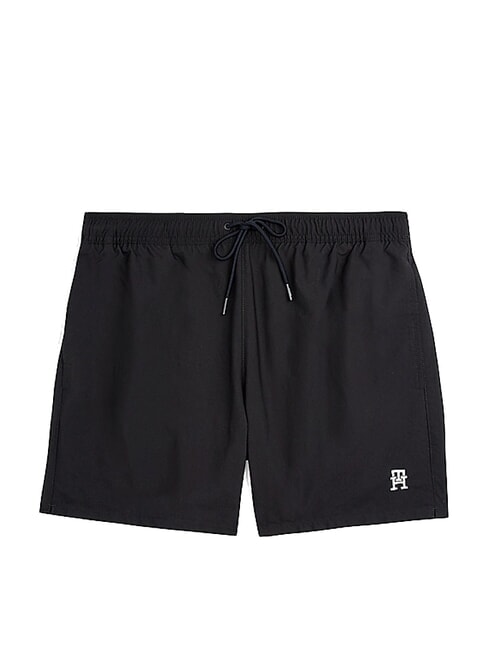 TH Costume boxer monogram logo black - Costumi da bagno Uomo