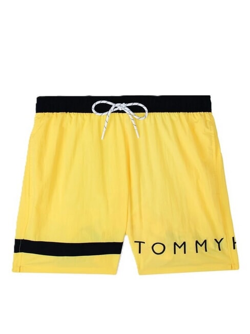 TH Costume con stampa logo marigold yellow - Costumi da bagno Uomo