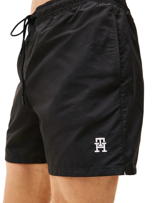 TH Costume boxer monogram logo black - Costumi da bagno Uomo