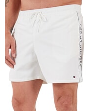 TOMMY HILFIGER TH Boxer da bagno con logo laterale optic white - Costumi da bagno Uomo - 3