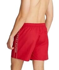 TOMMY HILFIGER TH Boxer da bagno con logo laterale medium red - Costumi da bagno Uomo - 2