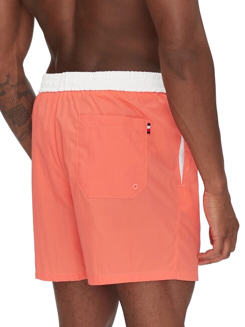 TH Pantaloncini da bagno bicolor pink poppy - Costumi da bagno Uomo