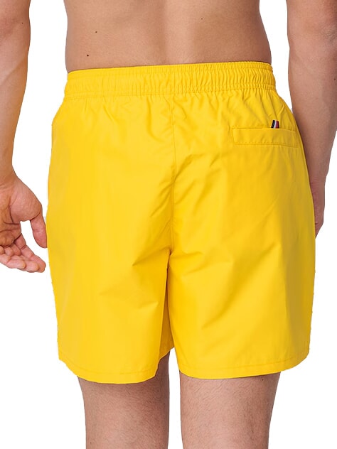 TH Costume boxer logo verticale marigold yellow - Costumi da bagno Uomo
