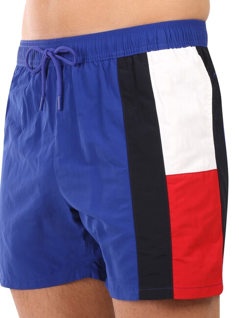 TH Boxer da bagno bandiera laterale wedge blue - Costumi da bagno Uomo