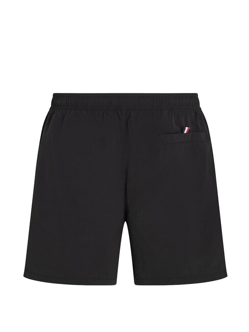 TH Pantaloncini da bagno bandiera logo black - Costumi da bagno Uomo