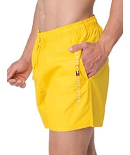 TOMMY HILFIGER TH Costume boxer logo verticale marigold yellow - Costumi da bagno Uomo - 3