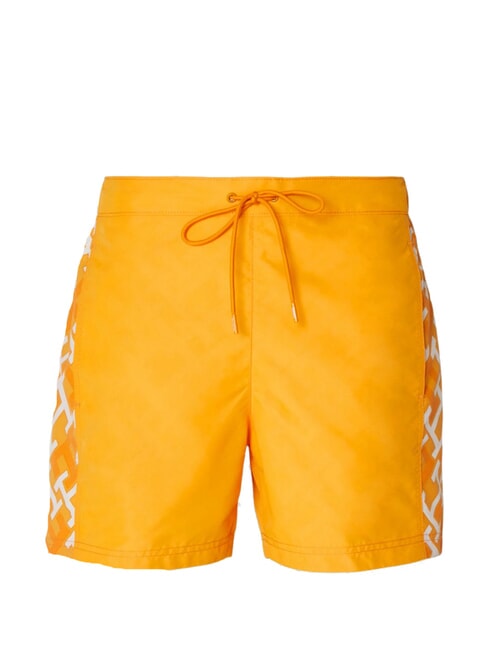 TH Costume fasce monogram laterali apricot ice/creamy white - Costumi da bagno Uomo